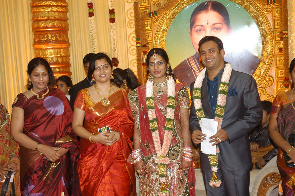 Actor Radharavi son wedding reception stills | Picture 40934
